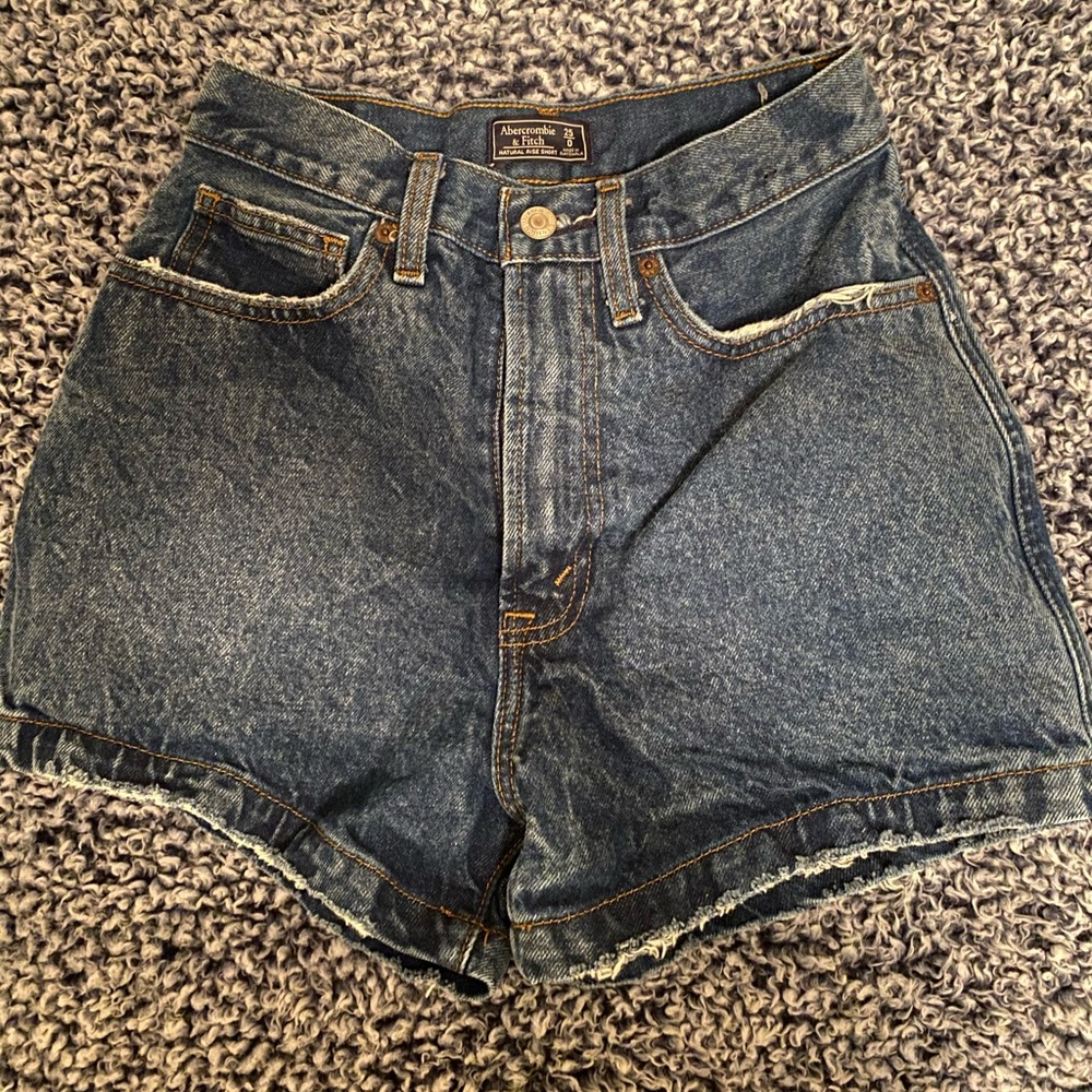 High rise Jean Shorts